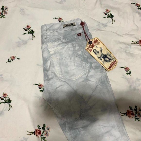 Lucky Brand Light Blue Grey Jeans - Picture 5 of 10